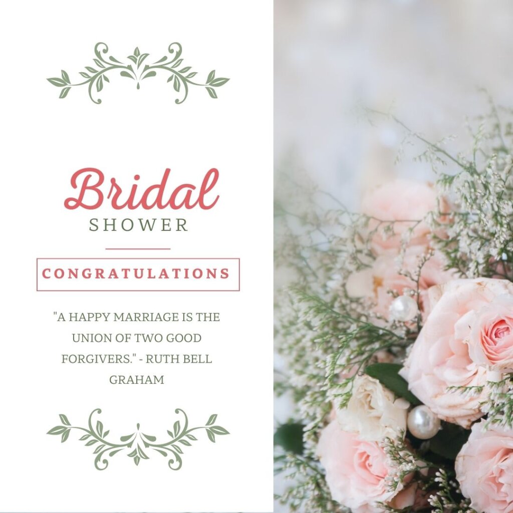 bridal shower wishes