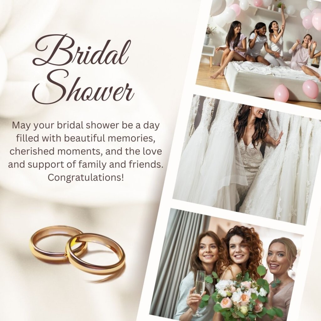 bridal shower wishes