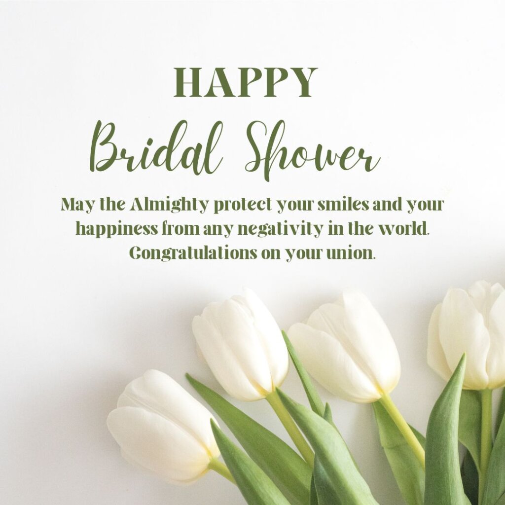 bridal shower wishes