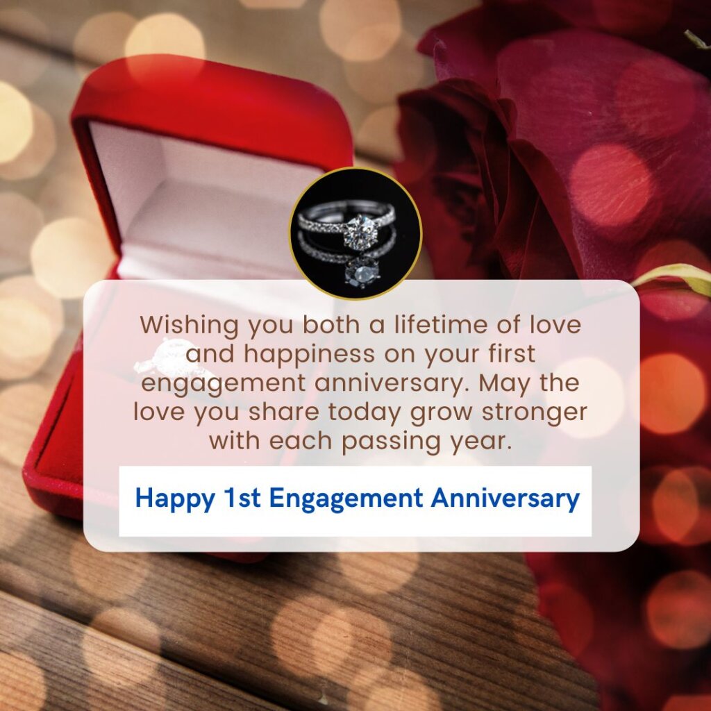 Engagement Anniversary Wishes