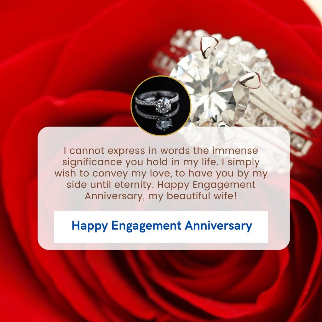 Engagement Anniversary Wishes