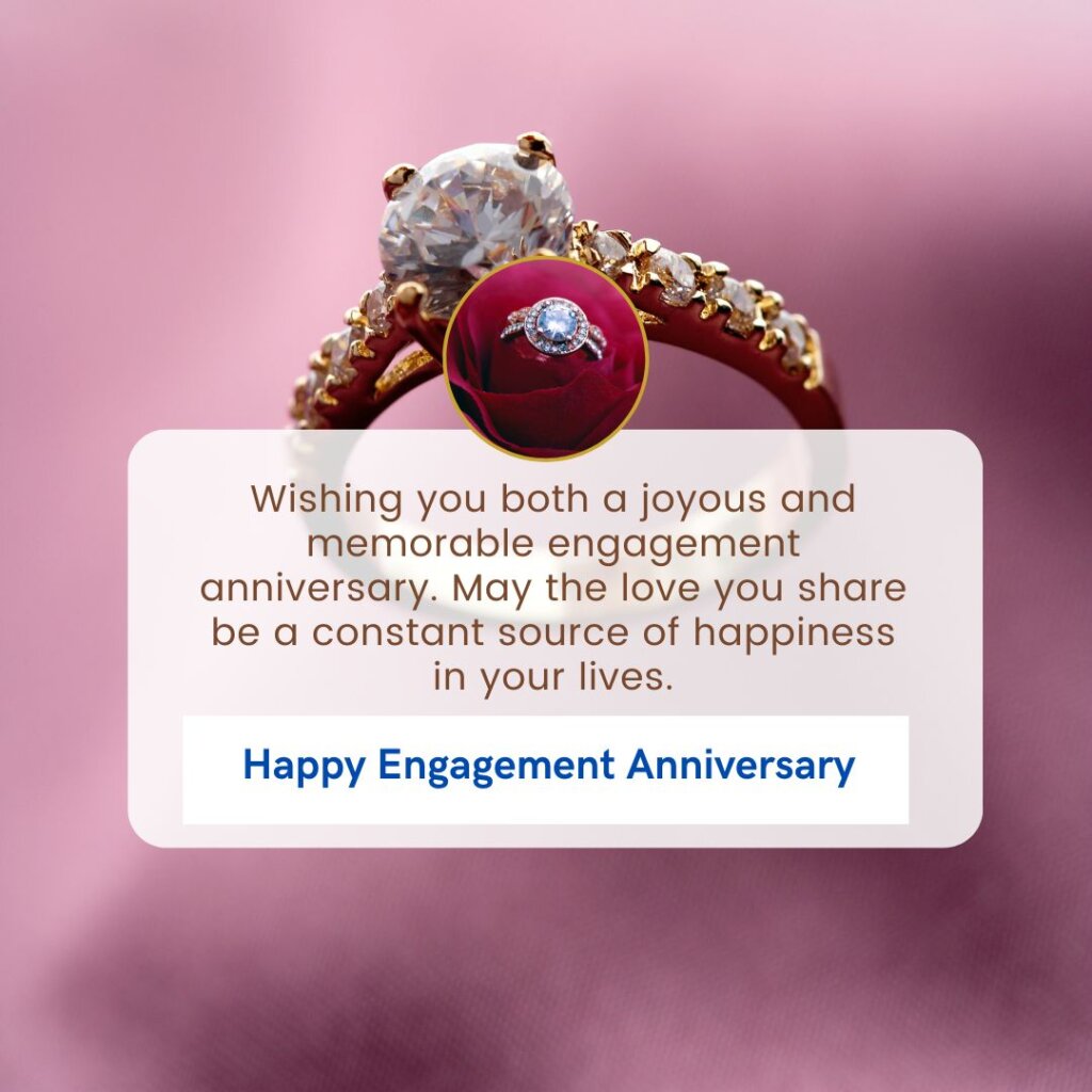 Engagement Anniversary Wishes