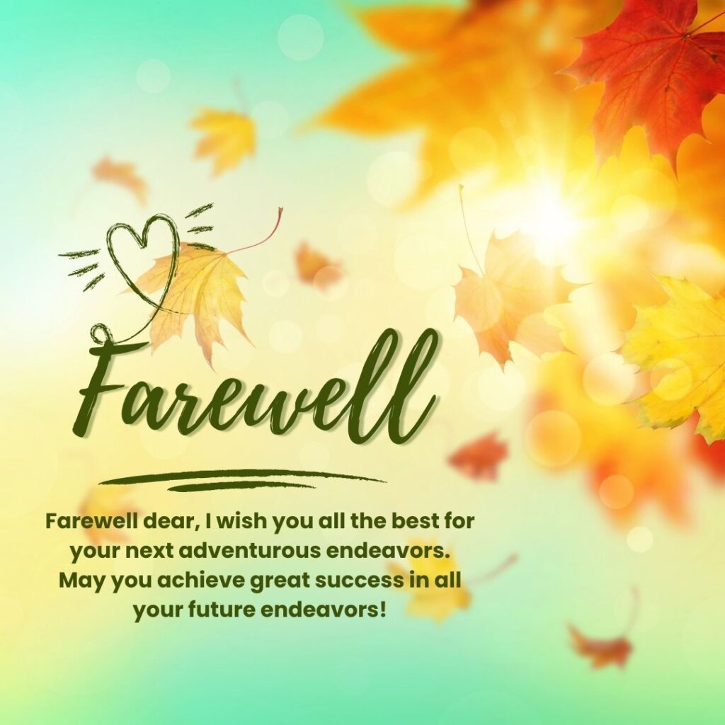 farewell messages-wishes