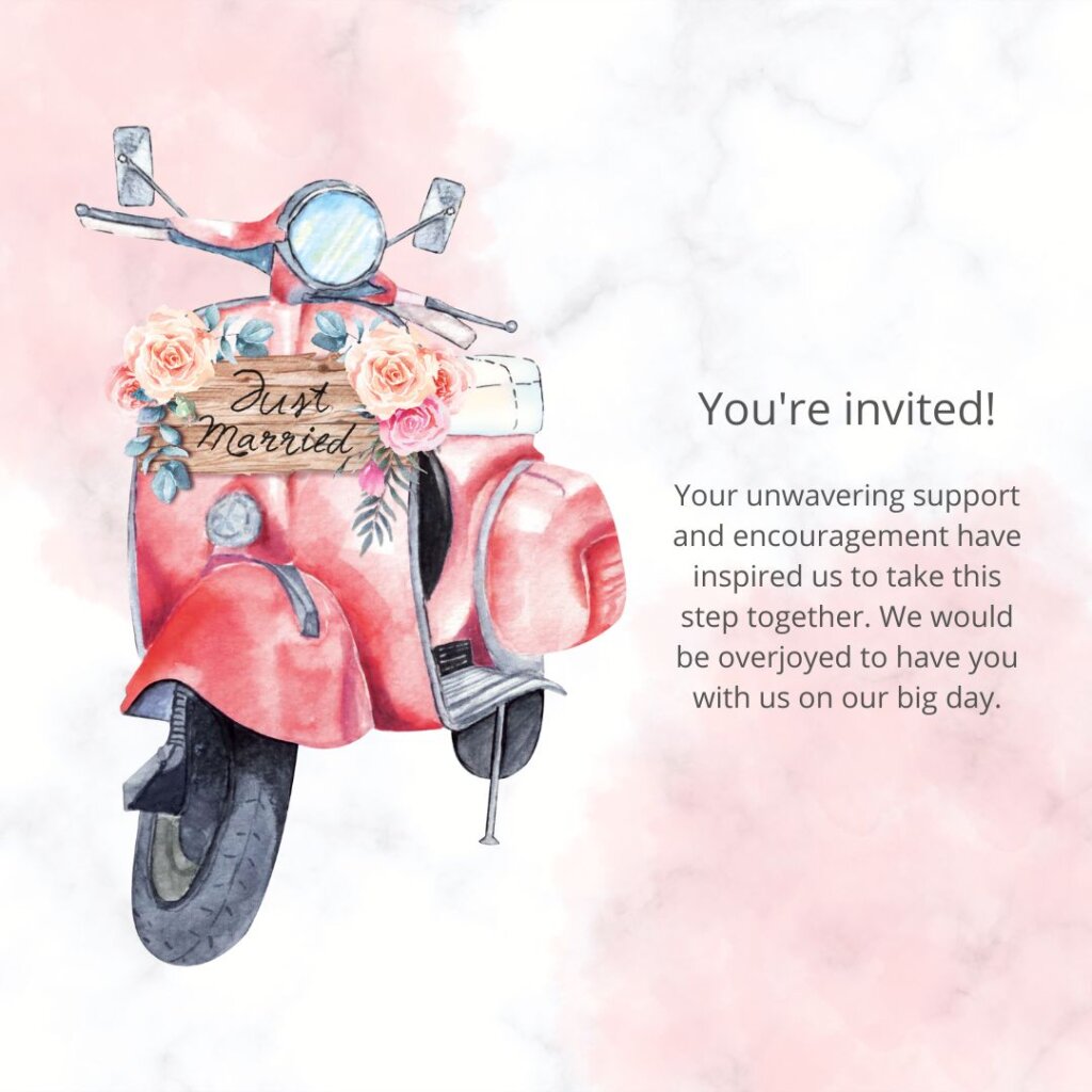 wedding invitation messages