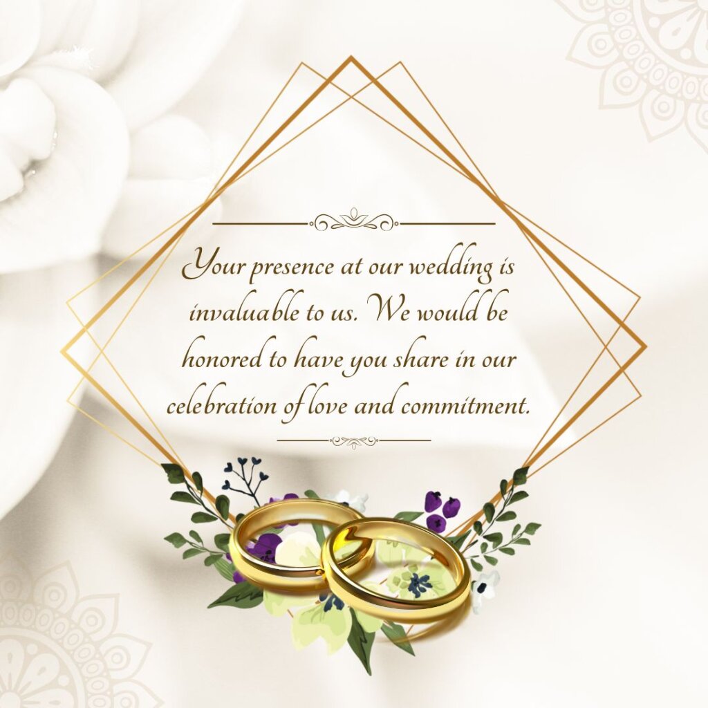 wedding invitation messages