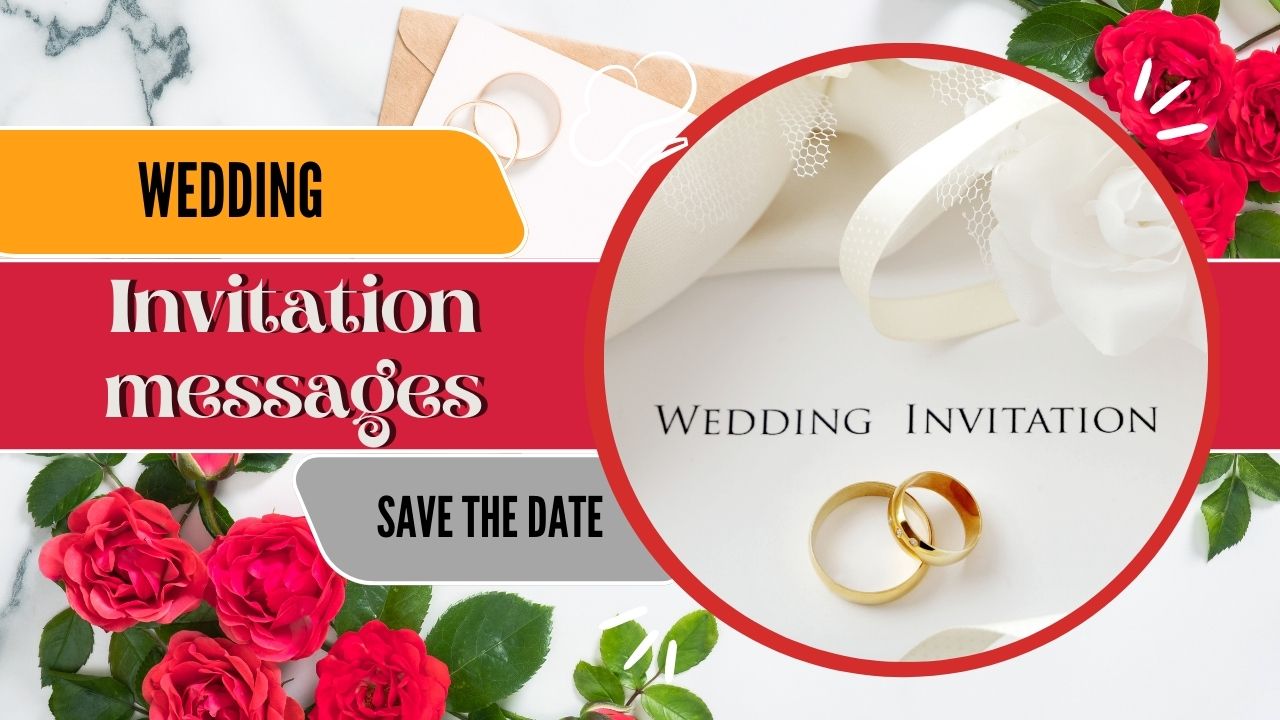 wedding invitation messages