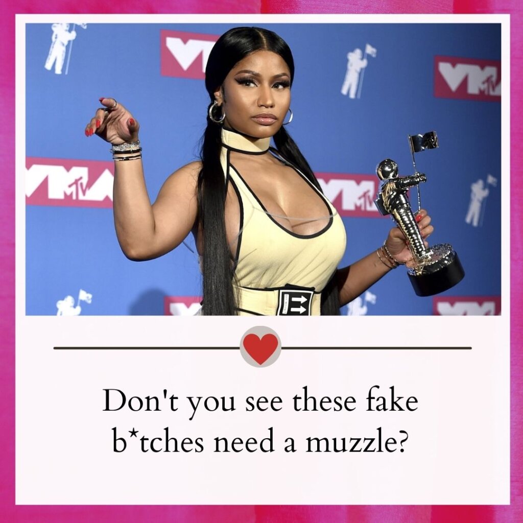 Nicki Minaj Captions