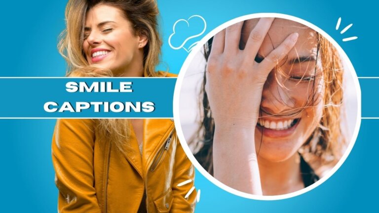 smile captions for instagram