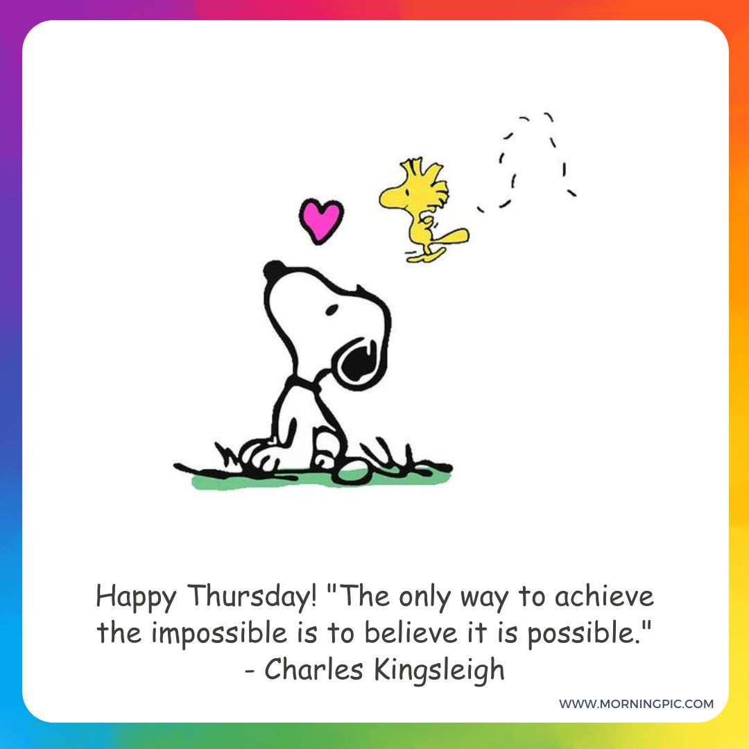 Snoopy Happy Thursday Images