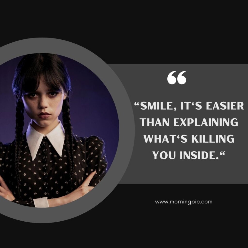 Wednesday Addams Quotes