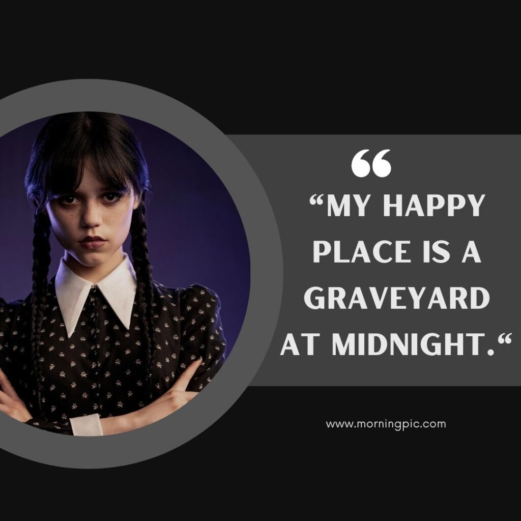 Wednesday Addams Quotes