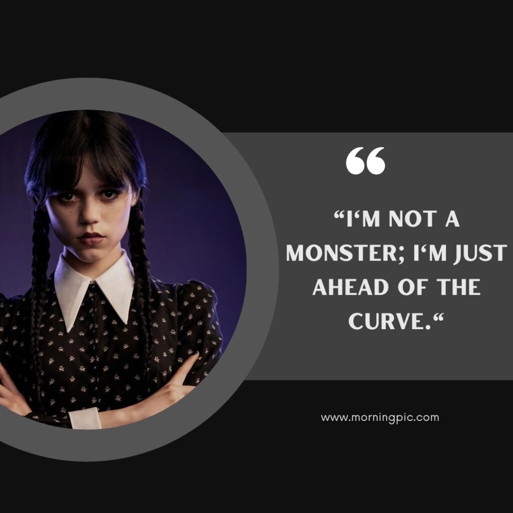 Wednesday Addams Quotes