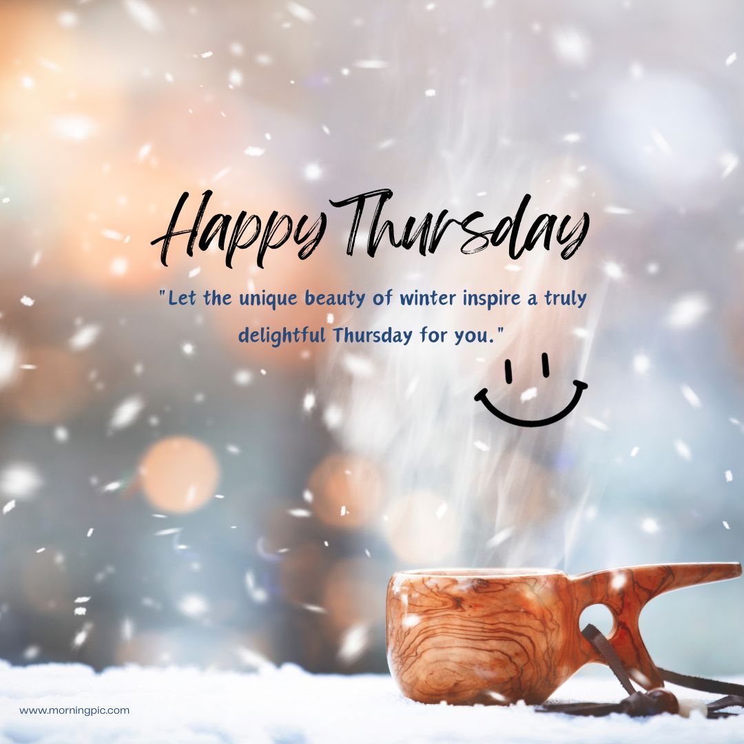 happy thursday images winter