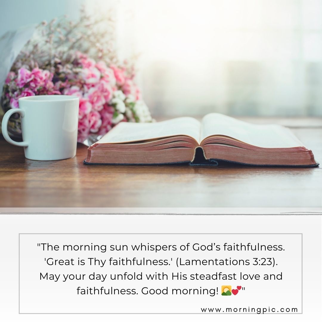 Biblical Good Morning Messages