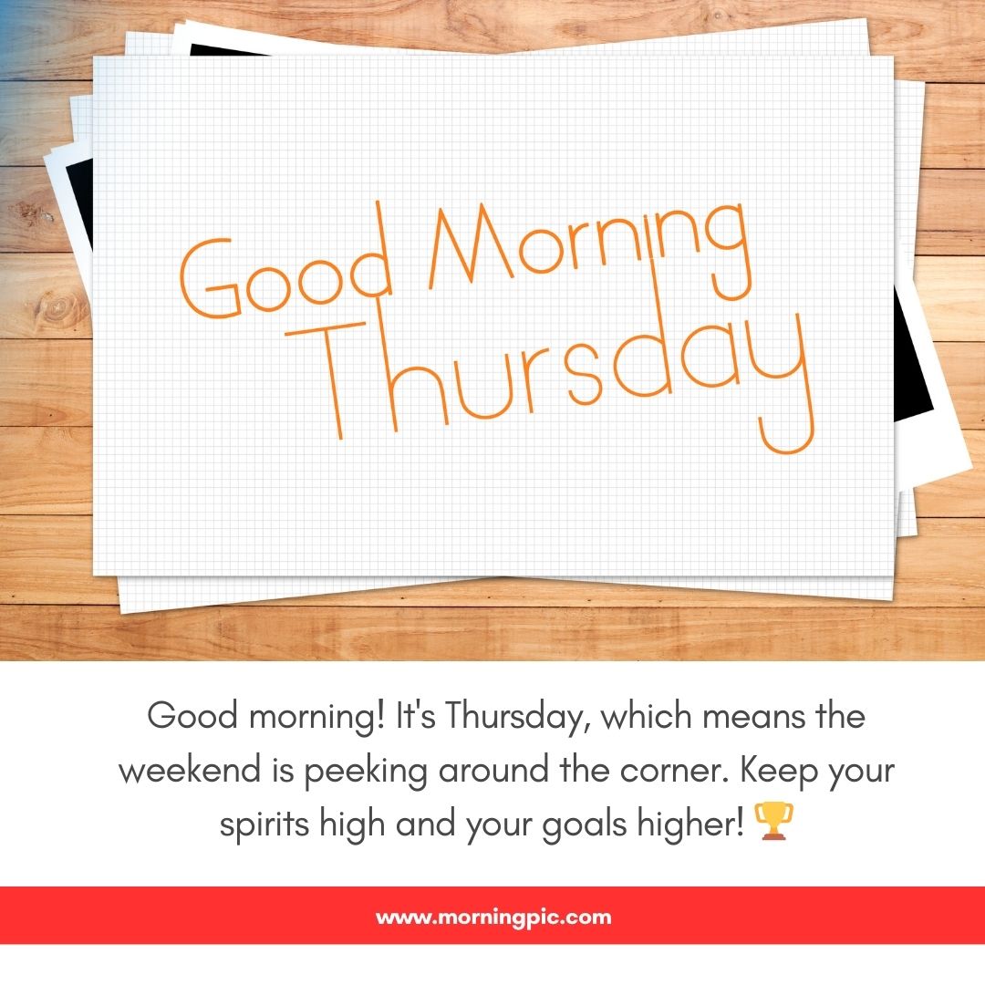 Thursday Morning Greetings