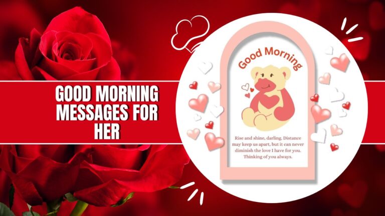 Good Morning Messages For Her