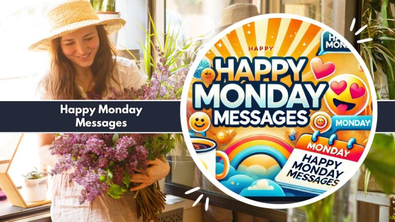 Happy Monday Messages