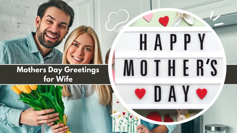 Happy Mothers Day Greetings for Wife