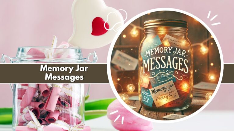 Memory Jar Messages