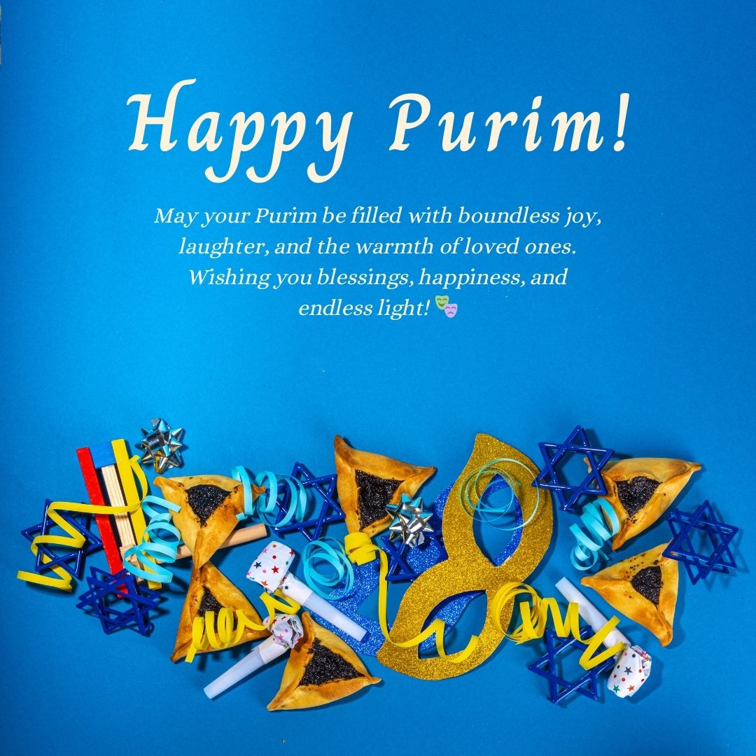 Heartfelt Happy Purim Wishes to Share Joy and Blessings