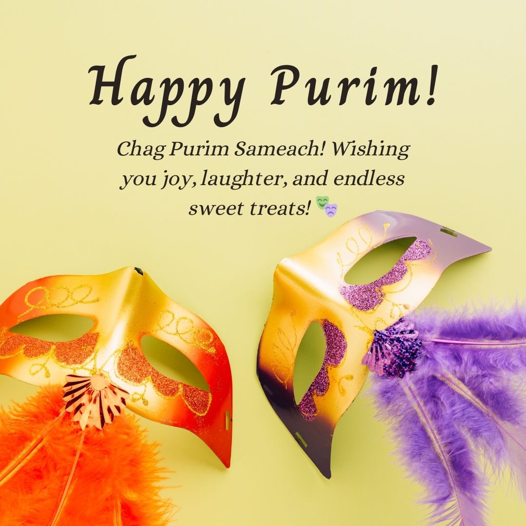 Short and Sweet Happy Purim Greetings for Quick Festive Notes